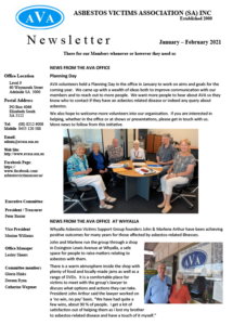 AVA Newsletter – January / February 2021